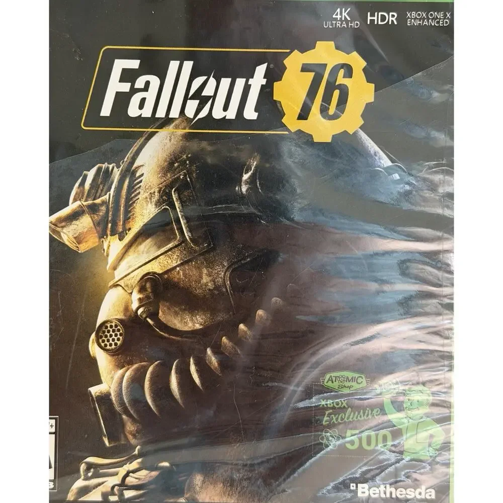NEW FALLOUT 76. (Microsoft Xbox One, 2018) FACTORY SEALED